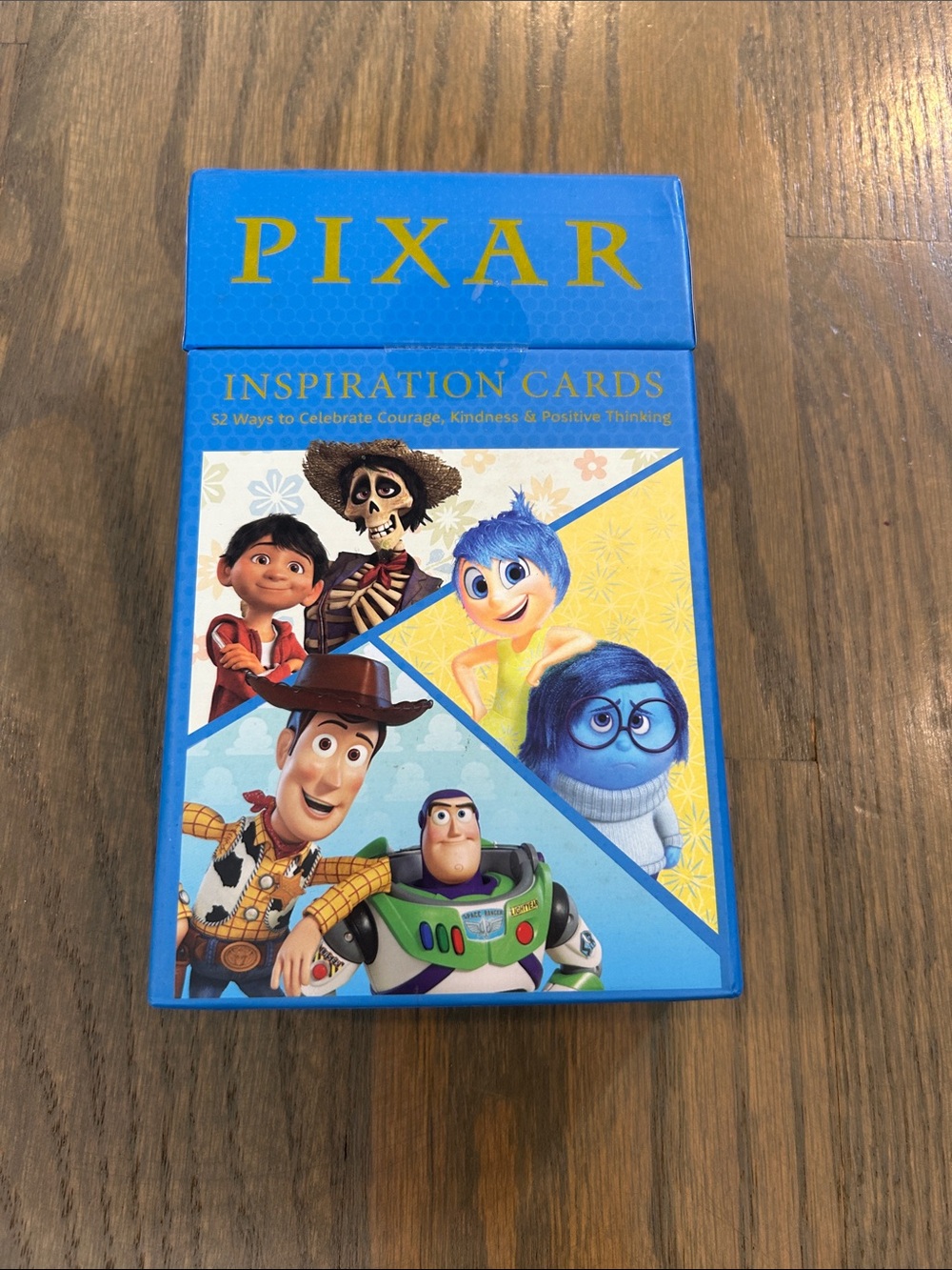 PIXAR Inspiration Cards - Kids Learning Toy in Blue